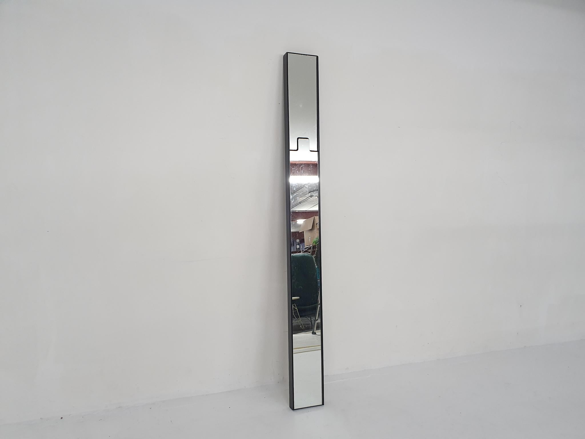 Mid-Century Modern Italian design mirror by Luciano Bertoncini, 1980's
