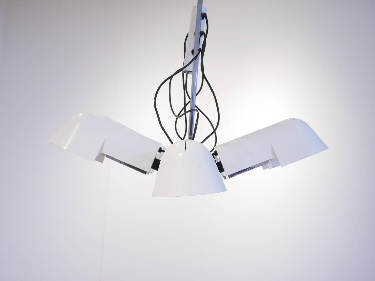 Italian Design “Pala” Chandelier / Lamp by Danilo & Corrado Aroldi for Luci 5