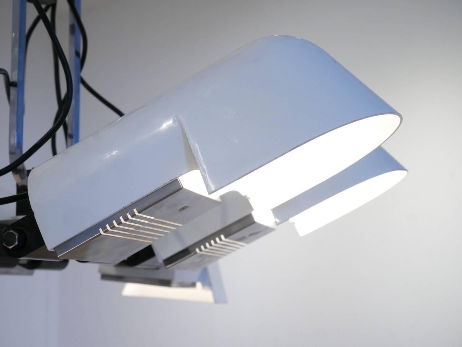 Italian Design “Pala” Chandelier / Lamp by Danilo & Corrado Aroldi for Luci 2