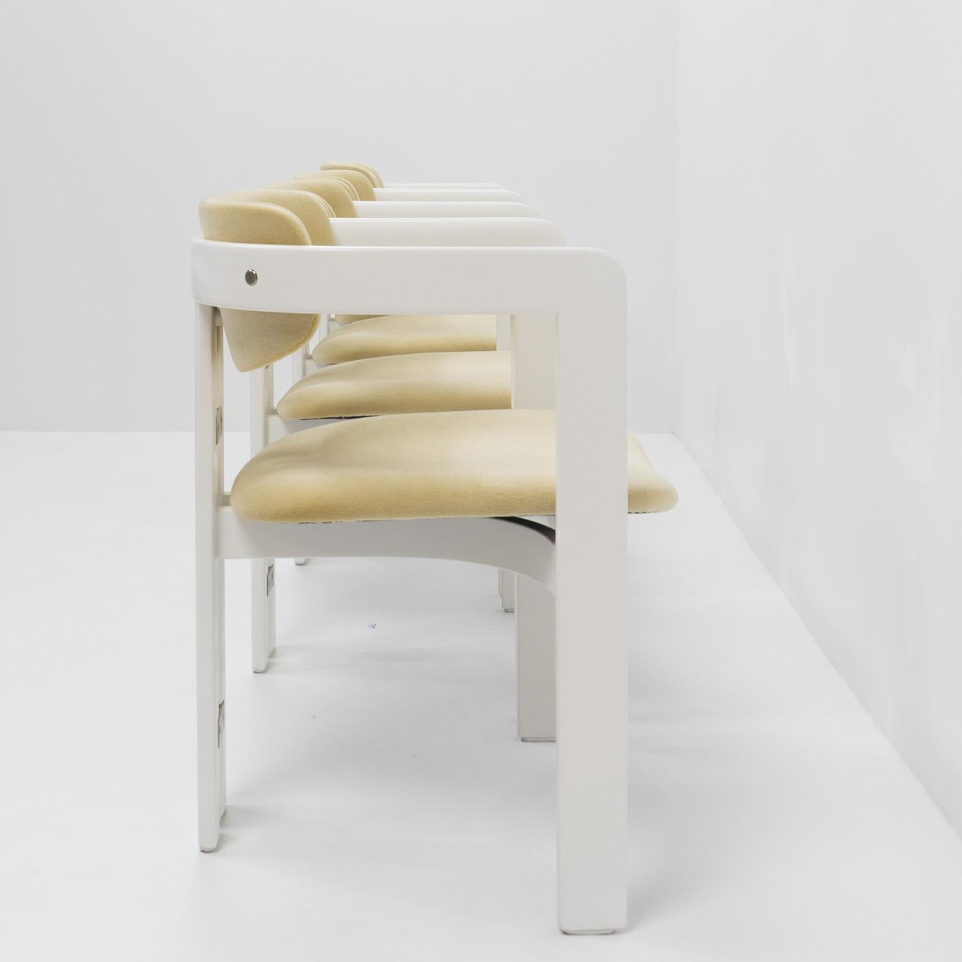 Italian Design Pamplona Chairs by Augusto Savini, 1970s For Sale 5