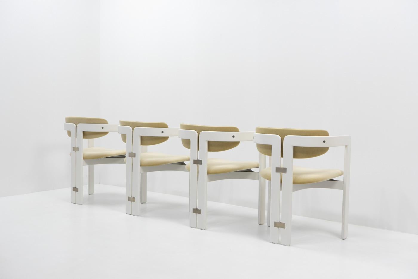 Italian Design Pamplona Chairs by Augusto Savini, 1970s For Sale 6