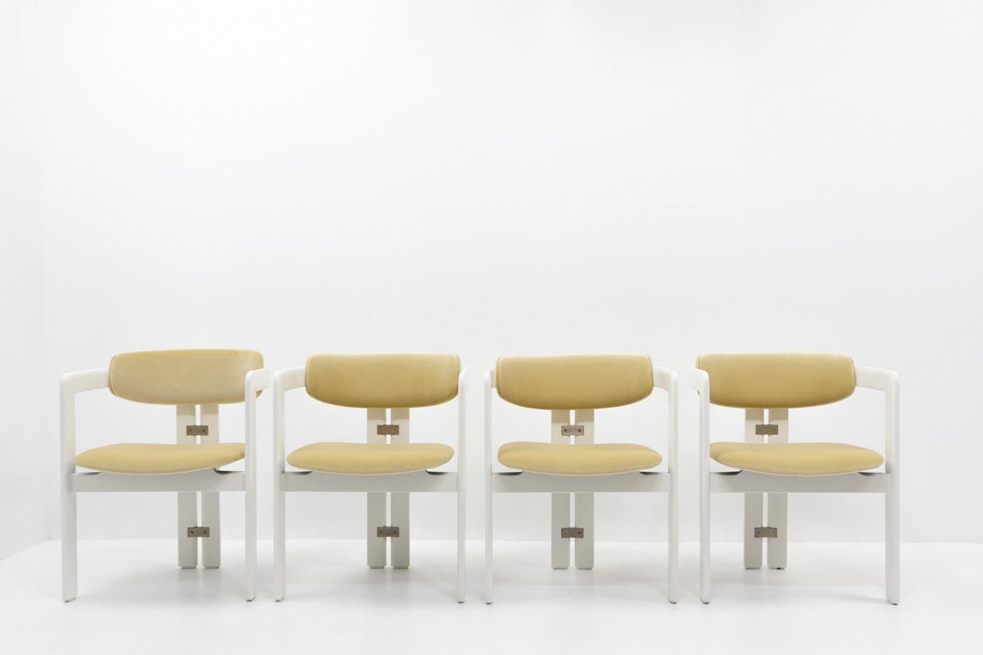 Italian Design Pamplona Chairs by Augusto Savini, 1970s For Sale 8