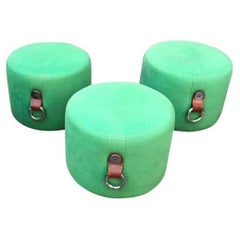 Poufs Guido Faleschini pour Hermès, 1970