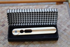 Italian Design Romeo Rega 1970s 24 carat gold metal Nut cracker