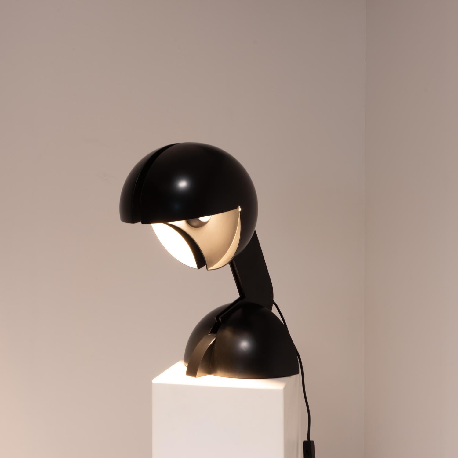 Late 20th Century Italian Design Ruspa Table Lamp by Gae Aulenti for Martinelli Luce, 1960s For Sale
