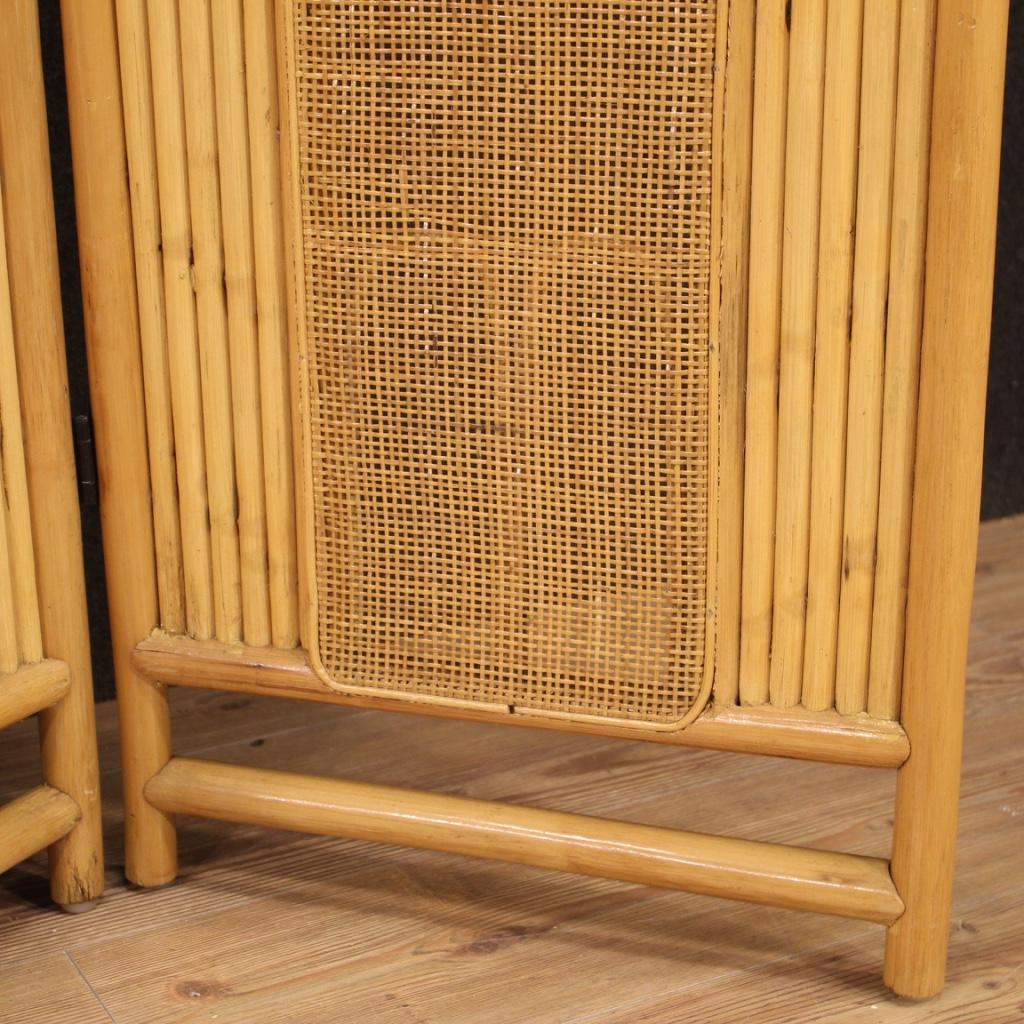 Italian Design Screen in Exotic Wood, 20th Century In Good Condition For Sale In London, GB