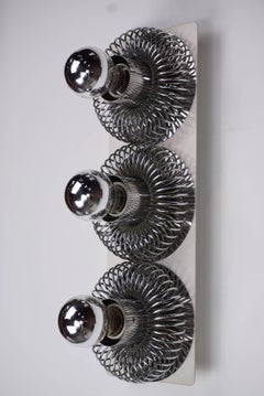 Italian Design Set of Wall Sconces Spring Model by Andrea Lazzari for Morosini