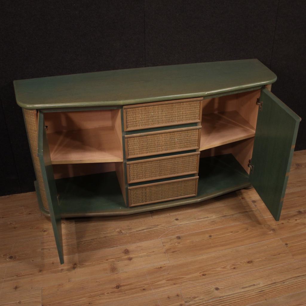 Italian Design Sideboard in Exotic Wood, 20th Century For Sale 1