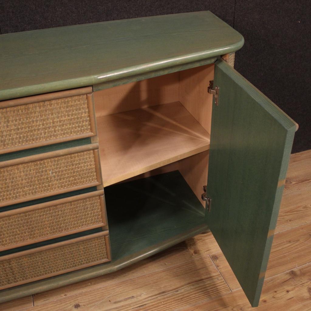 Italian Design Sideboard in Exotic Wood, 20th Century For Sale 4