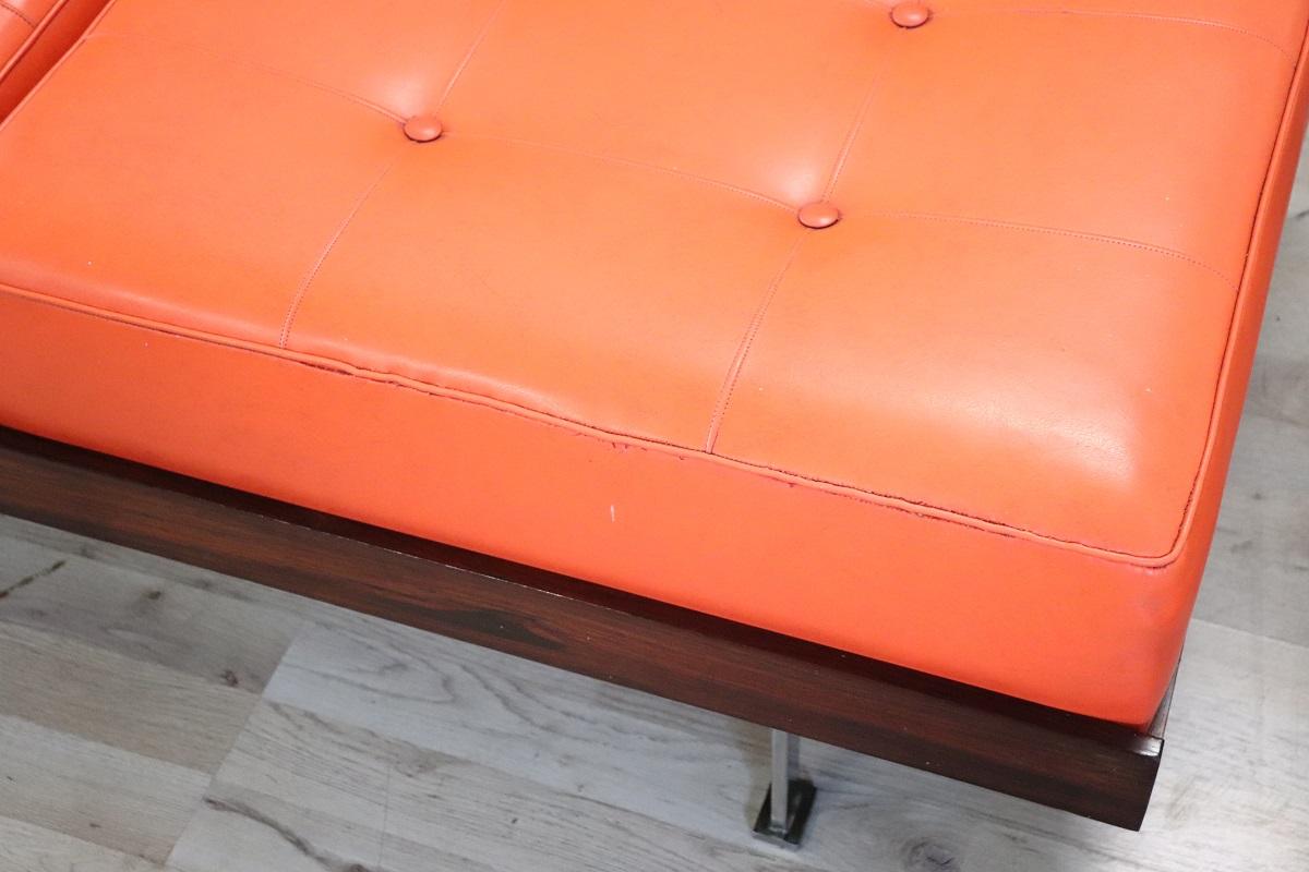 Ensemble de canapés italiens Design/One par Saporiti avec Label original, circa 1960s en vente 7