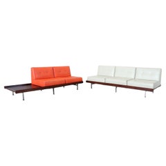 Italian Design Sofa Set by Saporiti with Original Label, circa 1960s