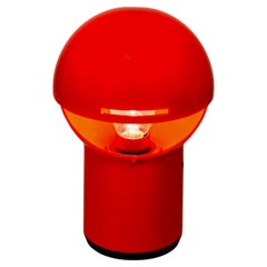 Used Italian Design Space Age Red Lamp Asteroidi by Siberin Caronno in Colour Red