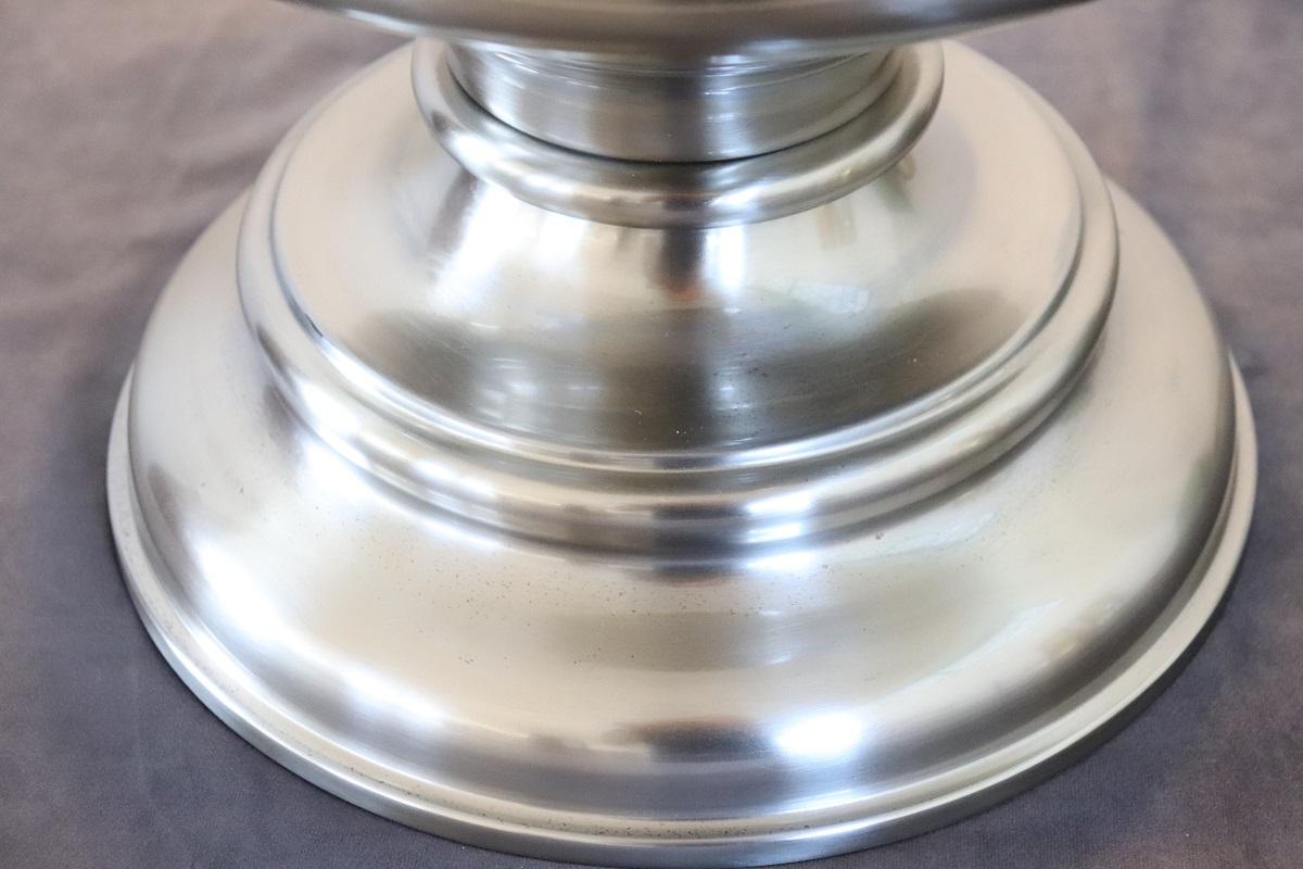 Lampada da tavolo in acciaio di design italiano di Goffredo Reggiani, anni '70 in vendita 8