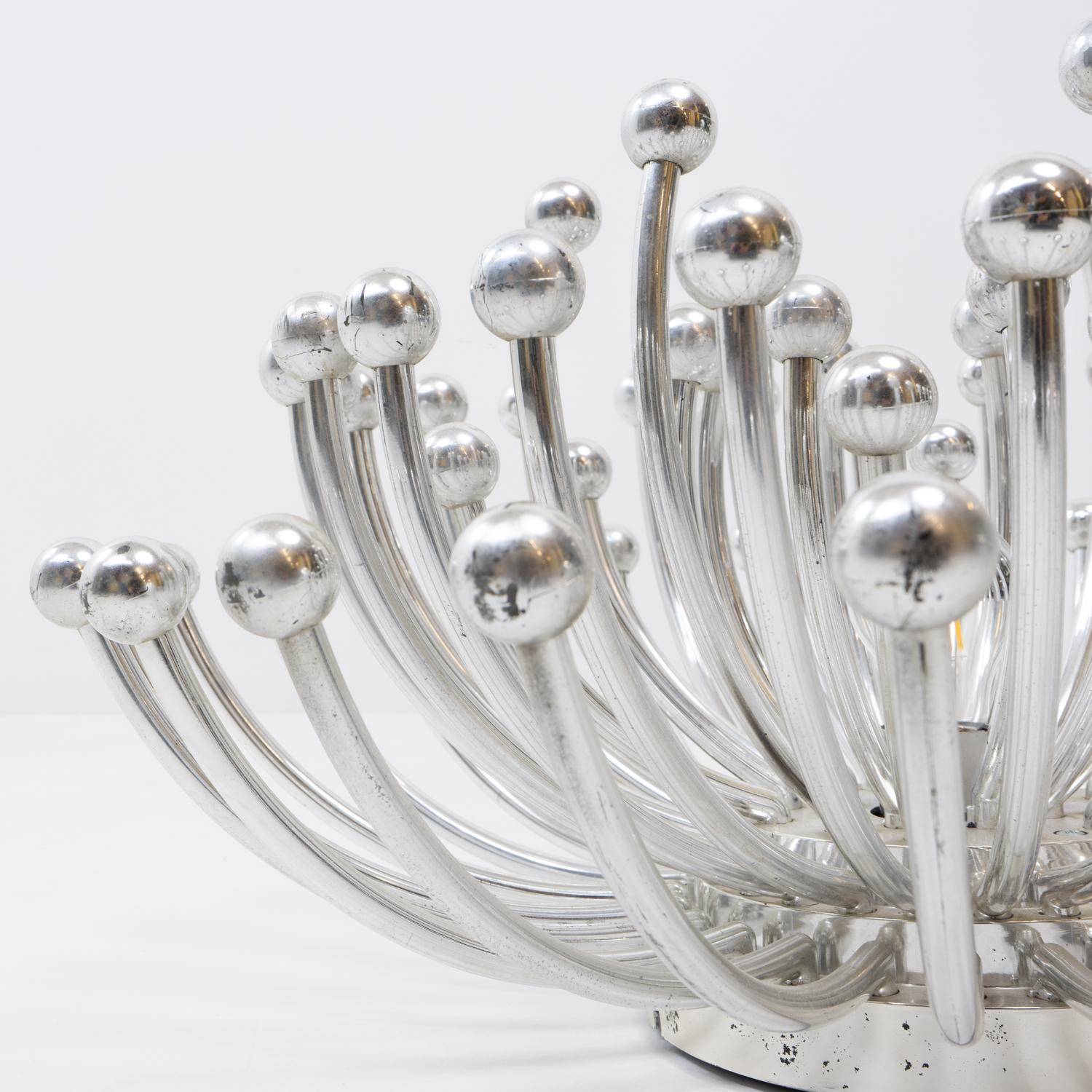 Mid-Century Modern Italian Design Studio Tetrach Pistillo Lamp, Valenti Luce - 1960s For Sale