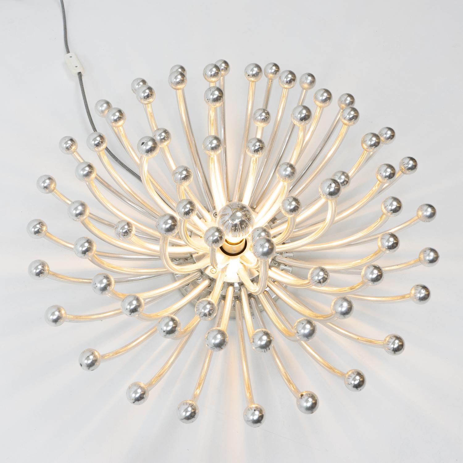 Plastic Italian Design Studio Tetrach Pistillo Lamp, Valenti Luce - 1960s For Sale