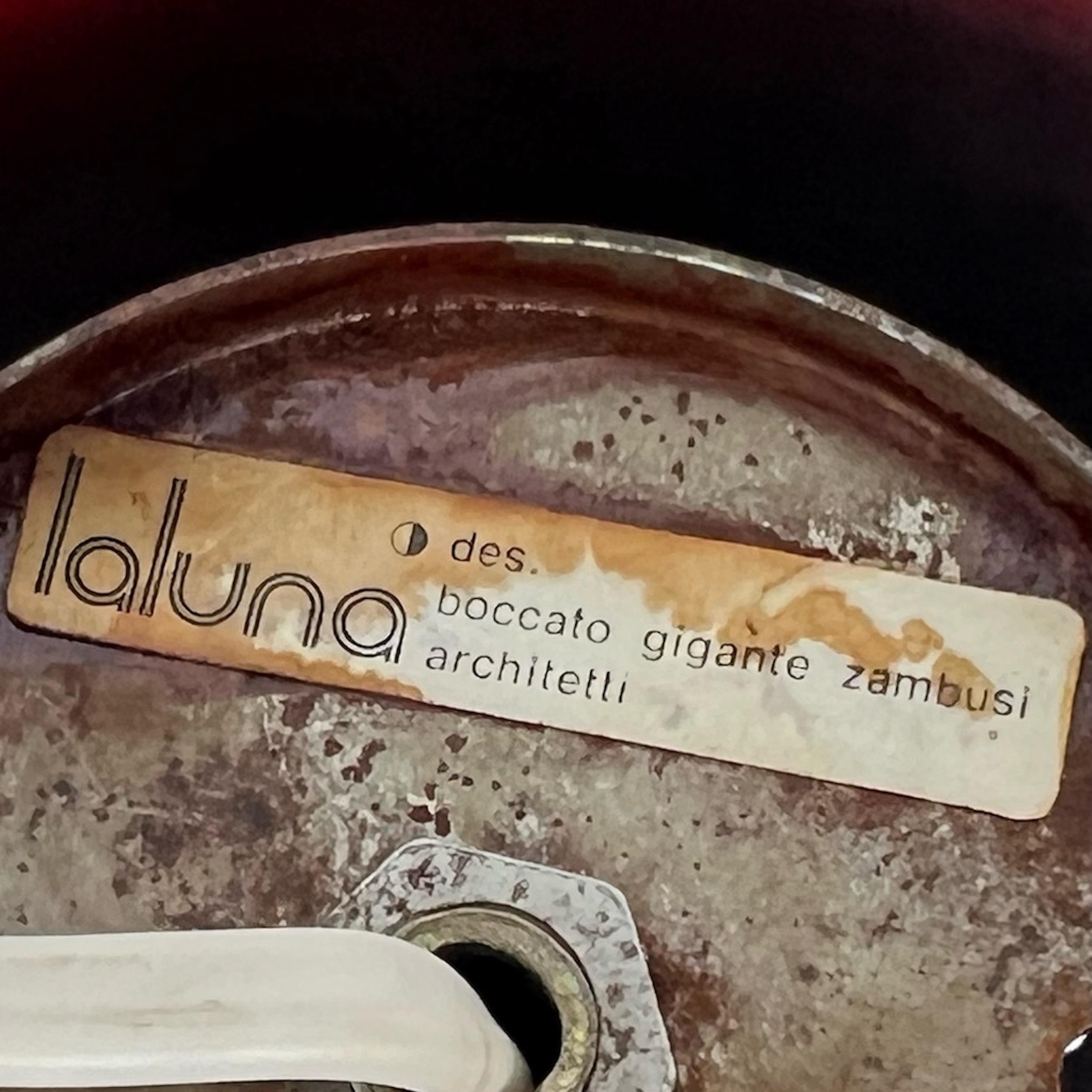 Italian Design Table Lamp by Boccato Gigante and Zambusi for Laluna, 1970s For Sale 2
