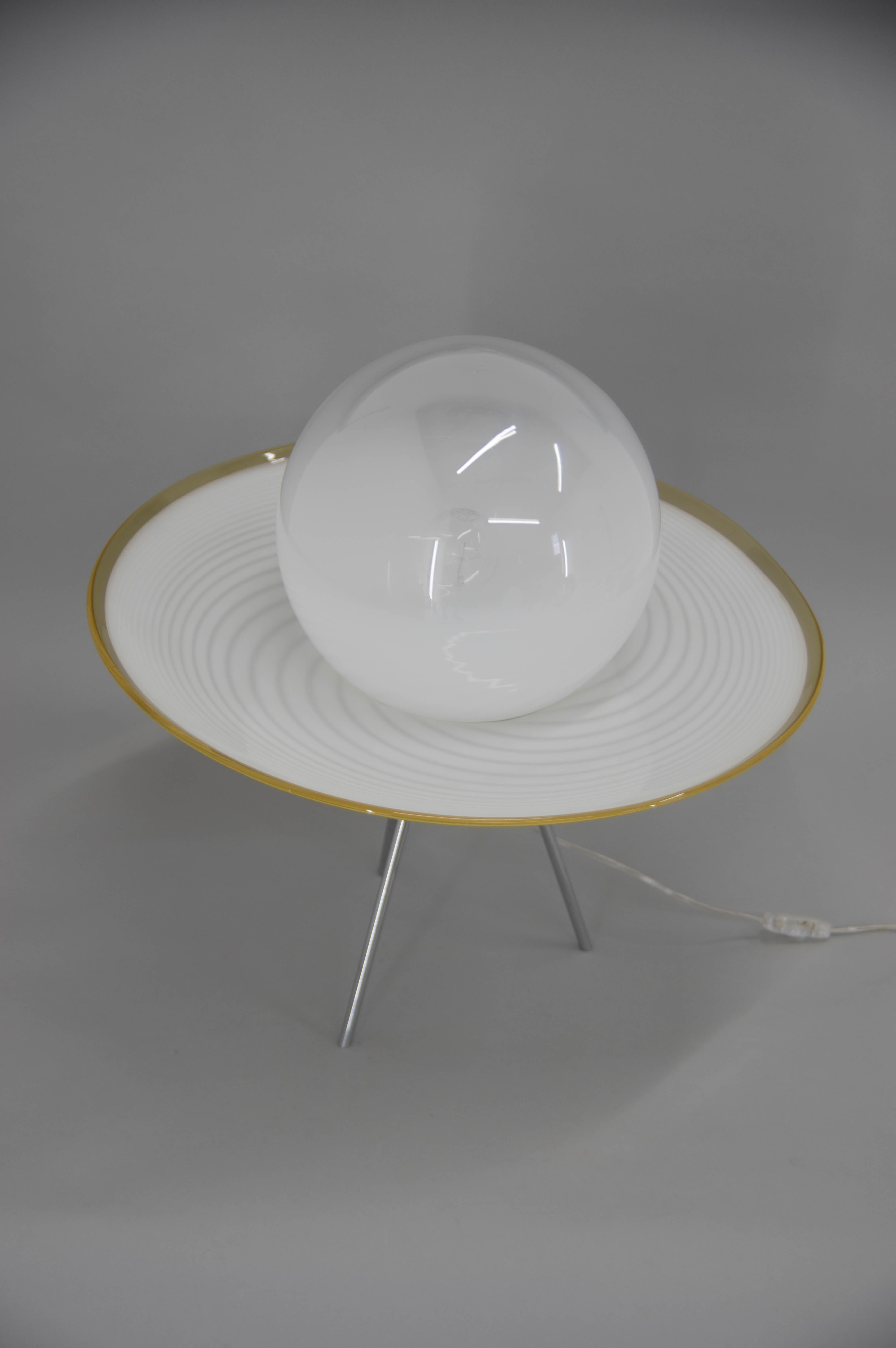 Lampe de table ou de sol de Murano de conception italienne, années 2000 en vente 4