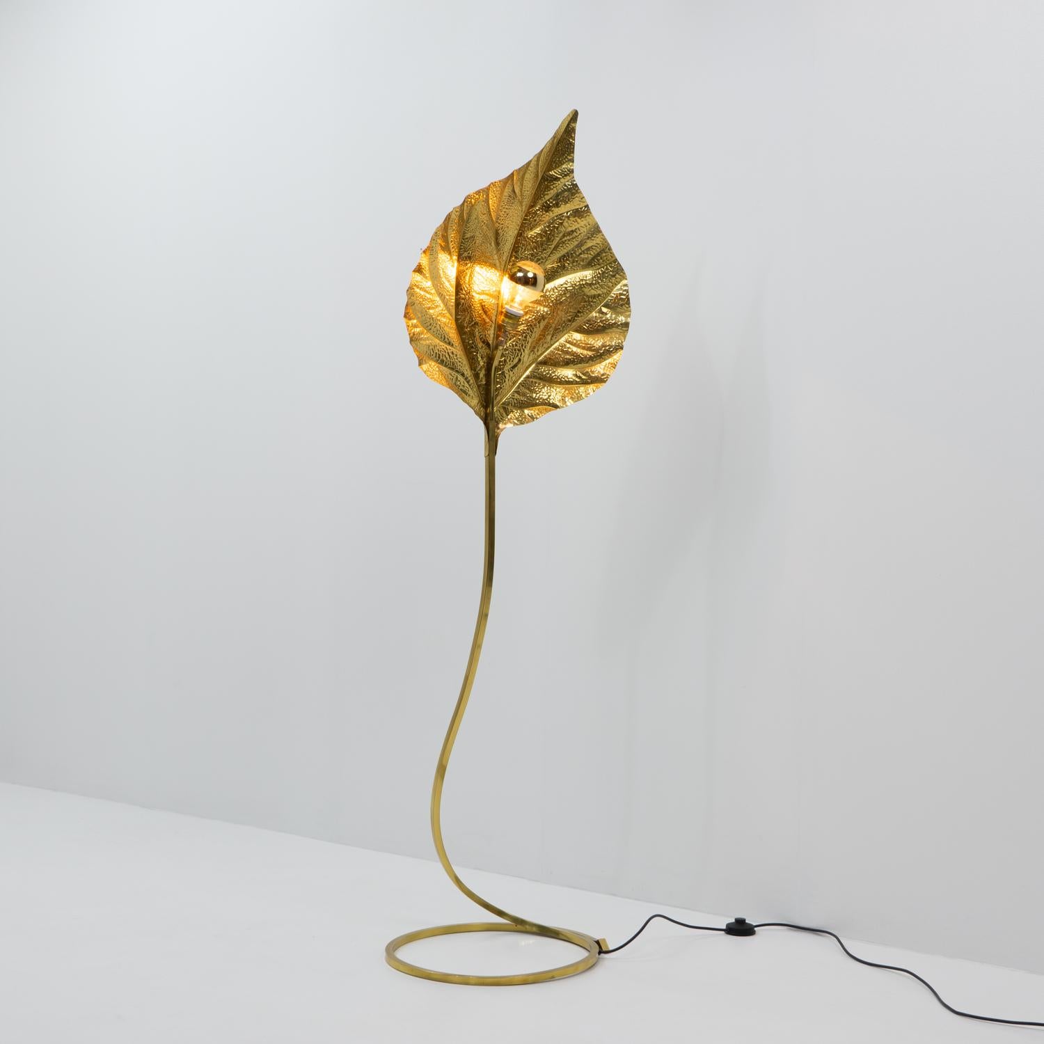 Mid-Century Modern Italian Design Tommaso Barbi Floor Lamp, 1970s For Sale