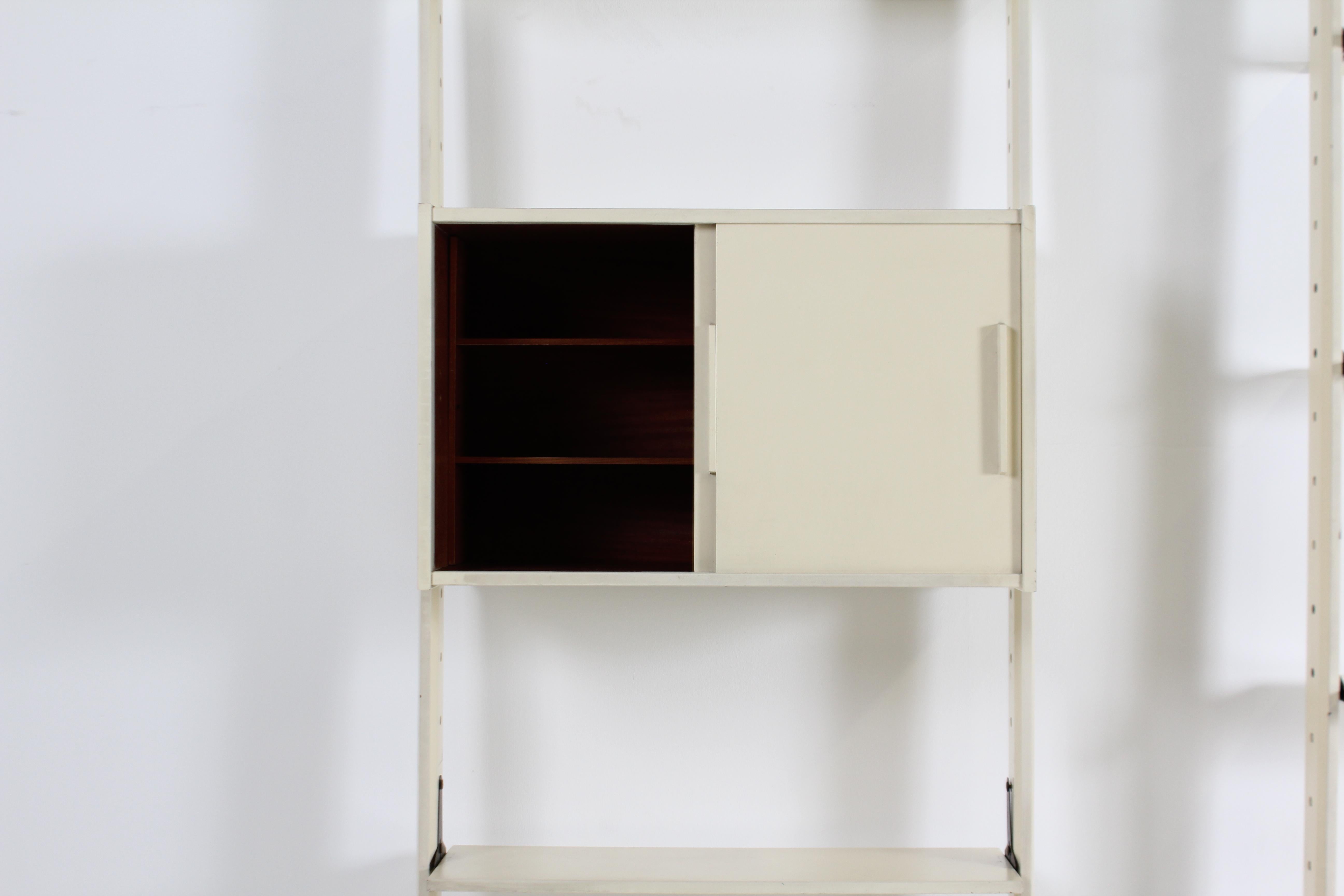 Mid-20th Century Italian Design Two wood Bookcases - 1950 circa For Sale
