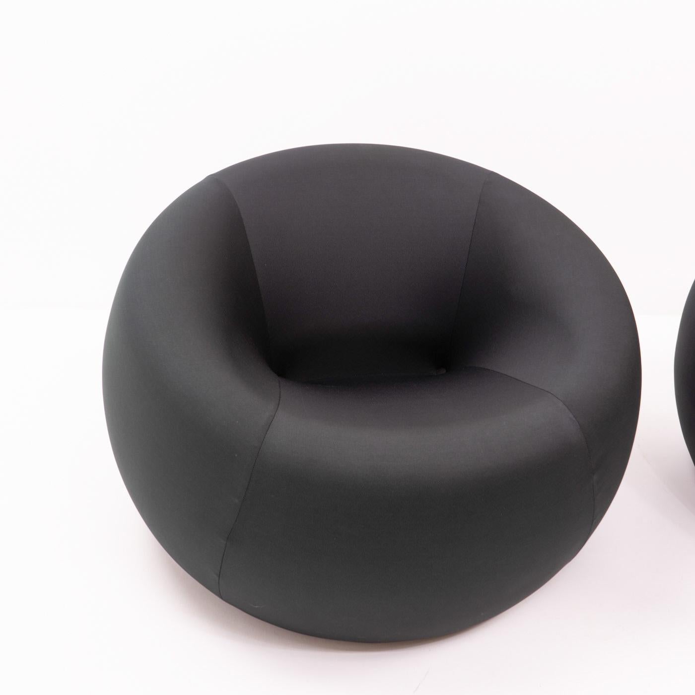 Fabric Italian Design UP1 Lounge Chairs by Gaetano Pesce for B&B Italia, 2000s For Sale