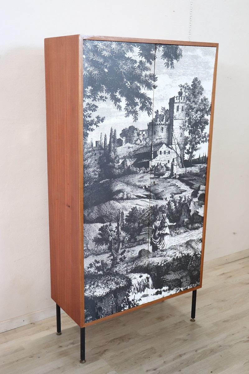 Italian Design Wardrobe or Armoire, 1970s In Good Condition For Sale In Casale Monferrato, IT