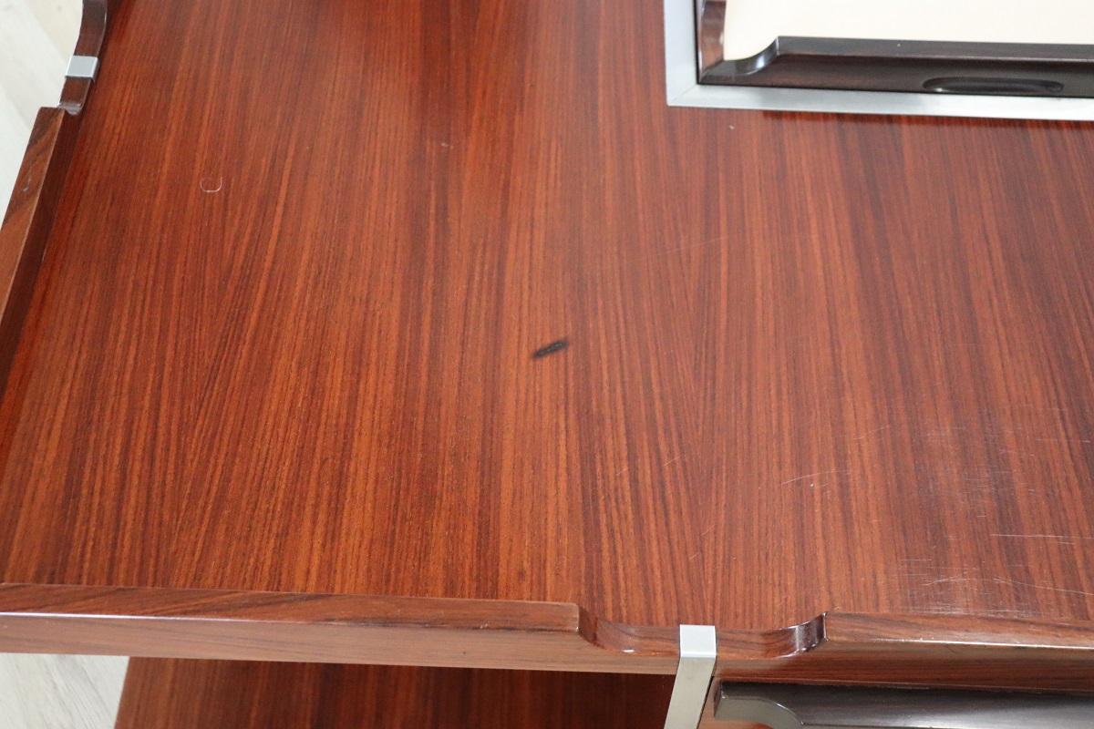 Italian Design Wooden Square Storage Coffee Table, 1960s 6