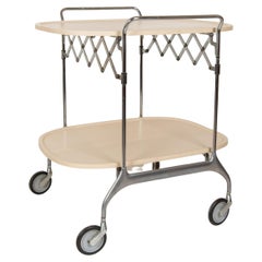 Carrito de bar vintage italiano, Antonio Citterio Diseñador para Kartell 