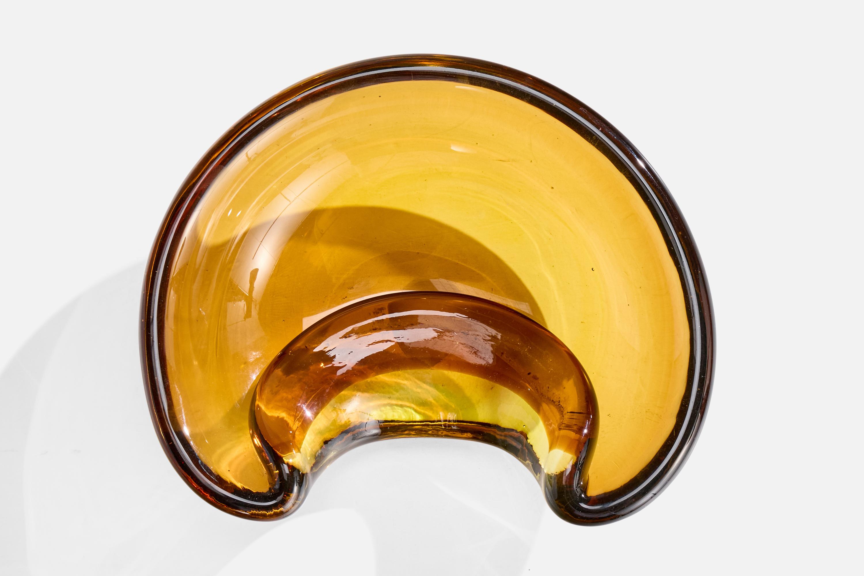 Fin du 20e siècle Bol, verre, Italie, années 1970 en vente