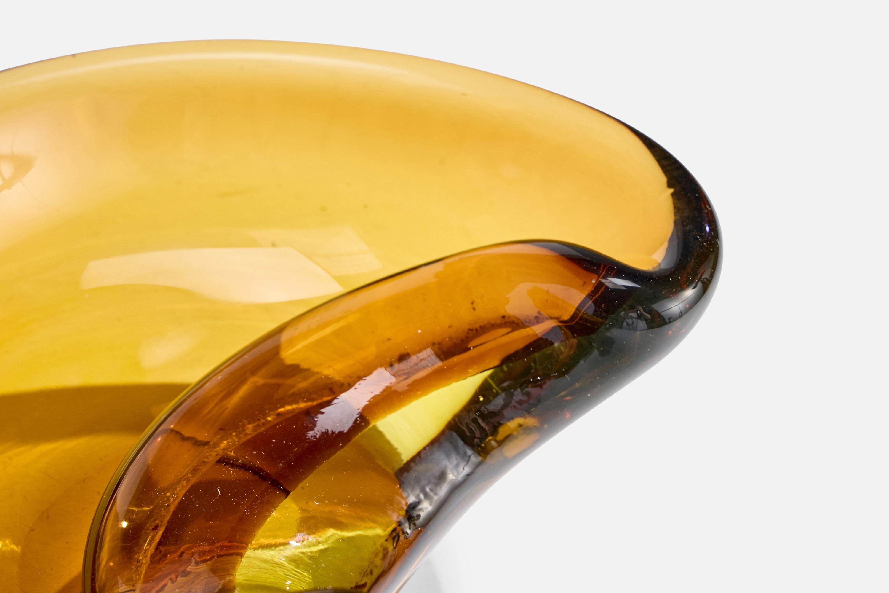 Verre Bol, verre, Italie, années 1970 en vente