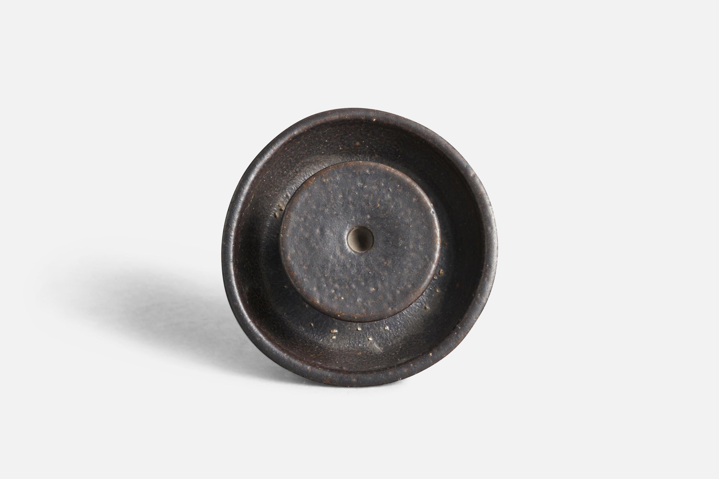 Italiano Designer italiano, bastone per candele, gres, Italia, anni '50 in vendita
