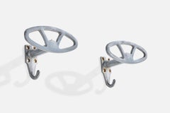 Diseñador italiano, perchas, aluminio, Italia, años 30