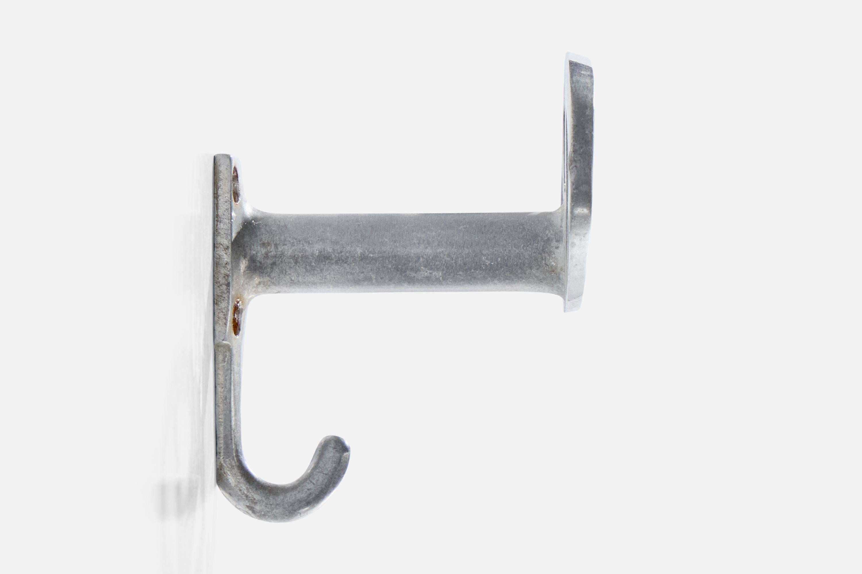 Italian Designer, Coat Hangers, Aluminum, Italy, 1930s For Sale 1
