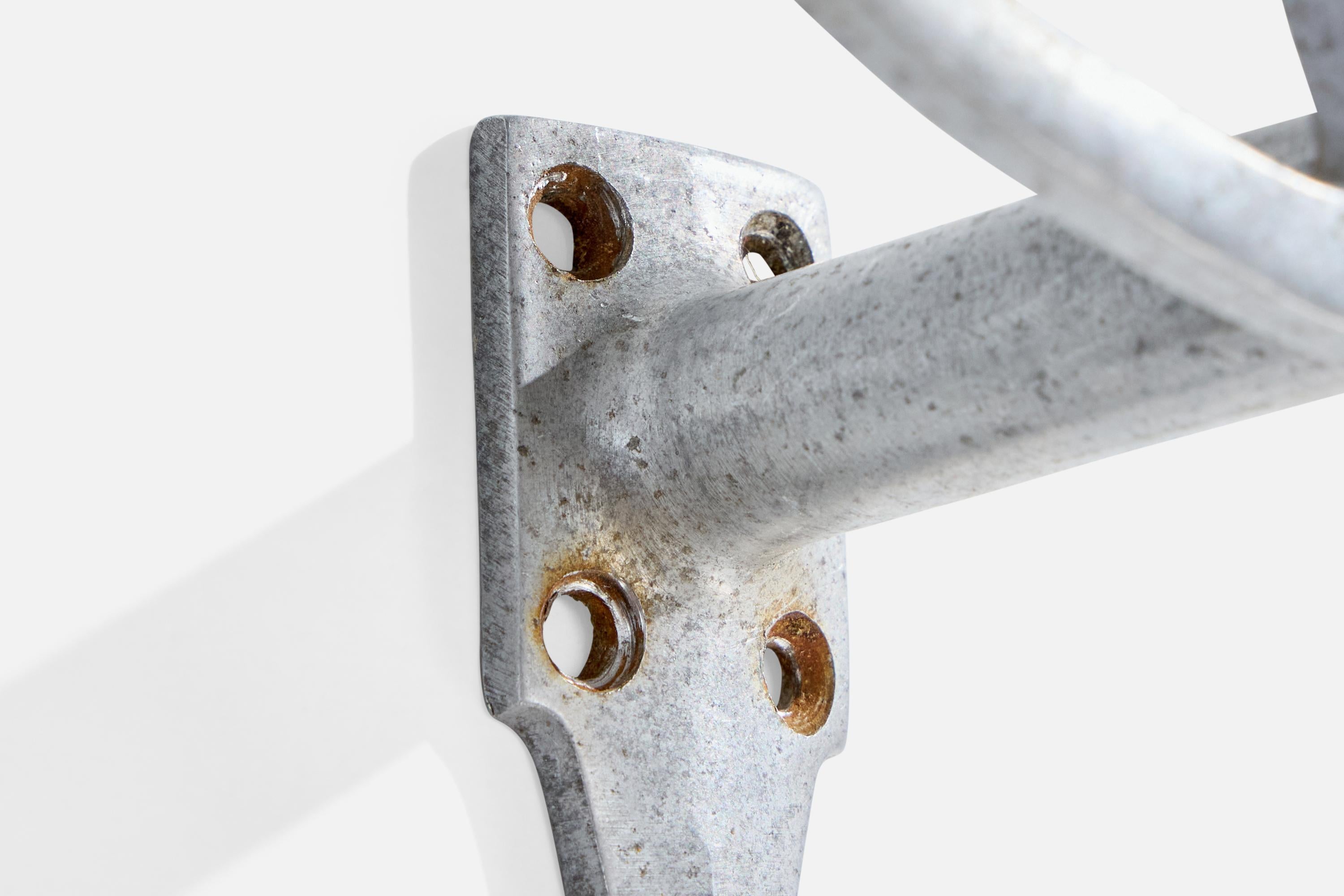 Italian Designer, Coat Hangers, Aluminum, Italy, 1930s For Sale 2
