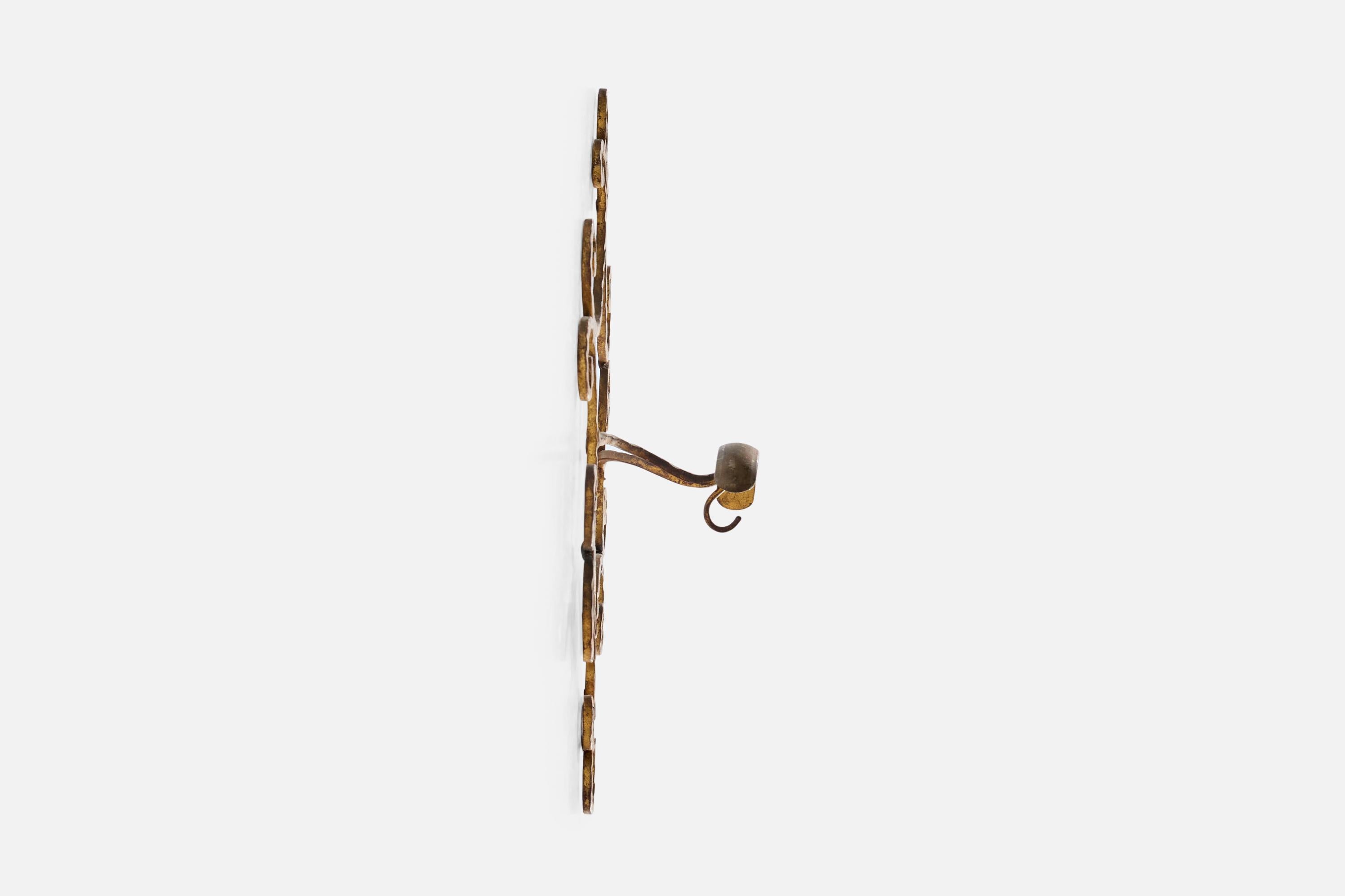 Italian Designer, Coat Hangers, Brass, Italy, 1930s For Sale 1