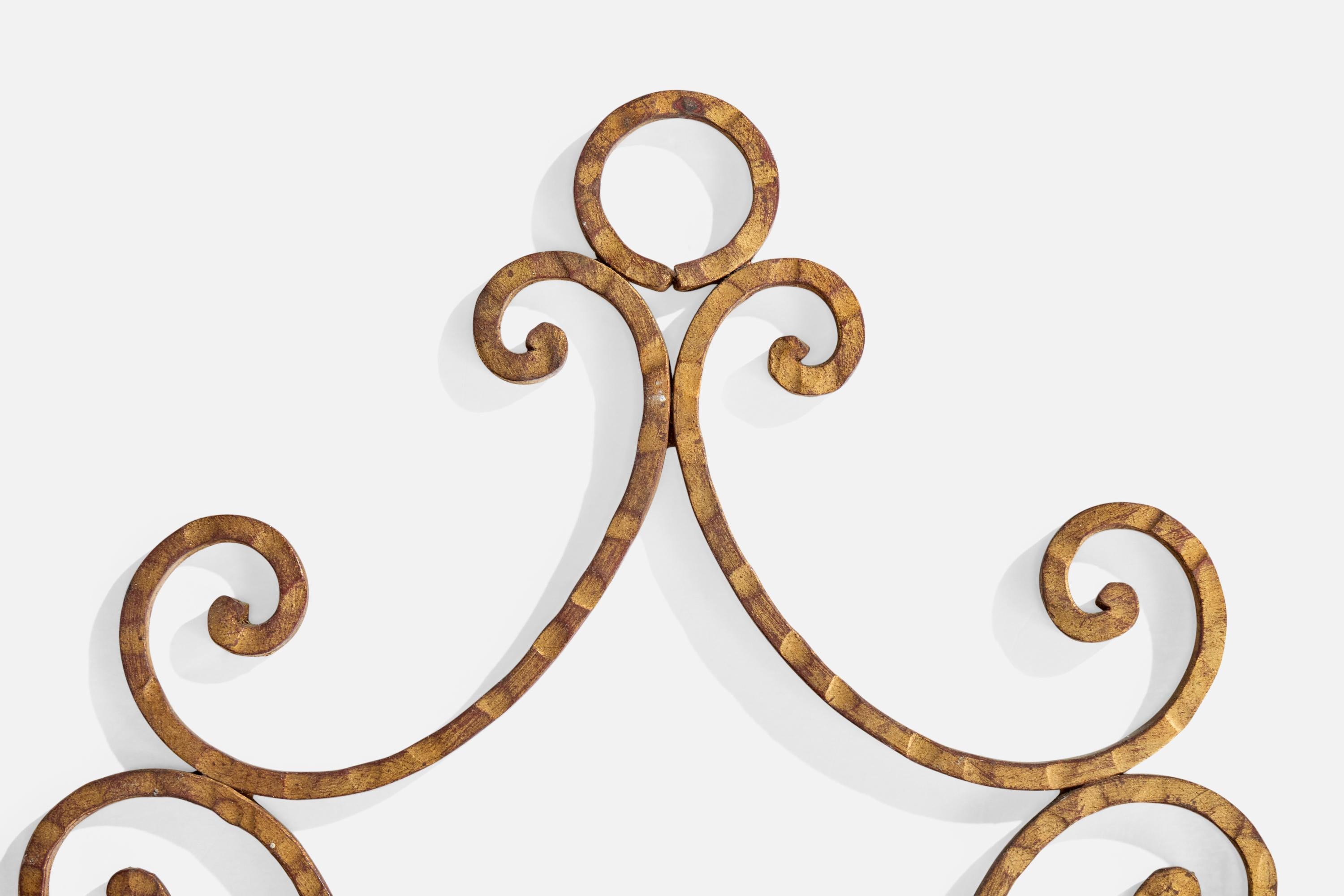 Italian Designer, Coat Hangers, Brass, Italy, 1930s For Sale 2