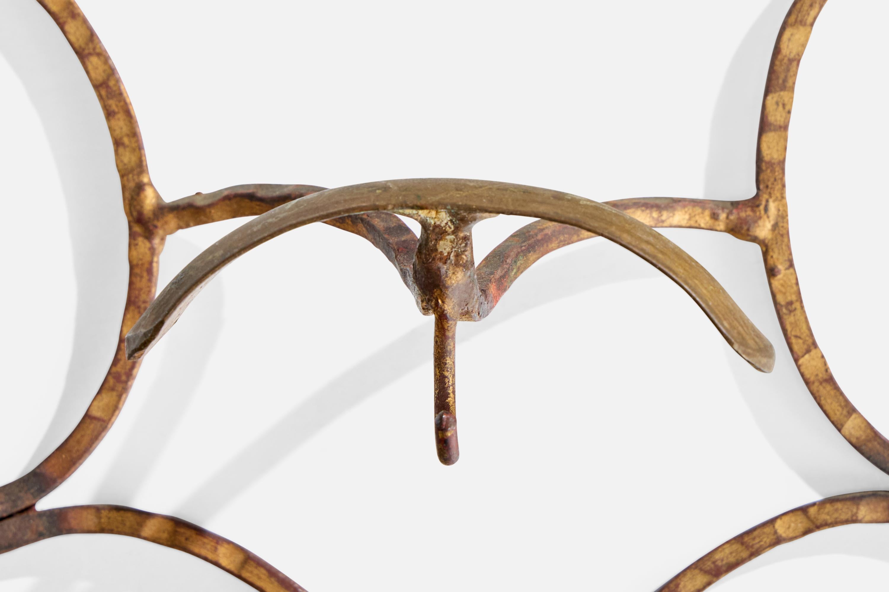 Italian Designer, Coat Hangers, Brass, Italy, 1930s For Sale 4