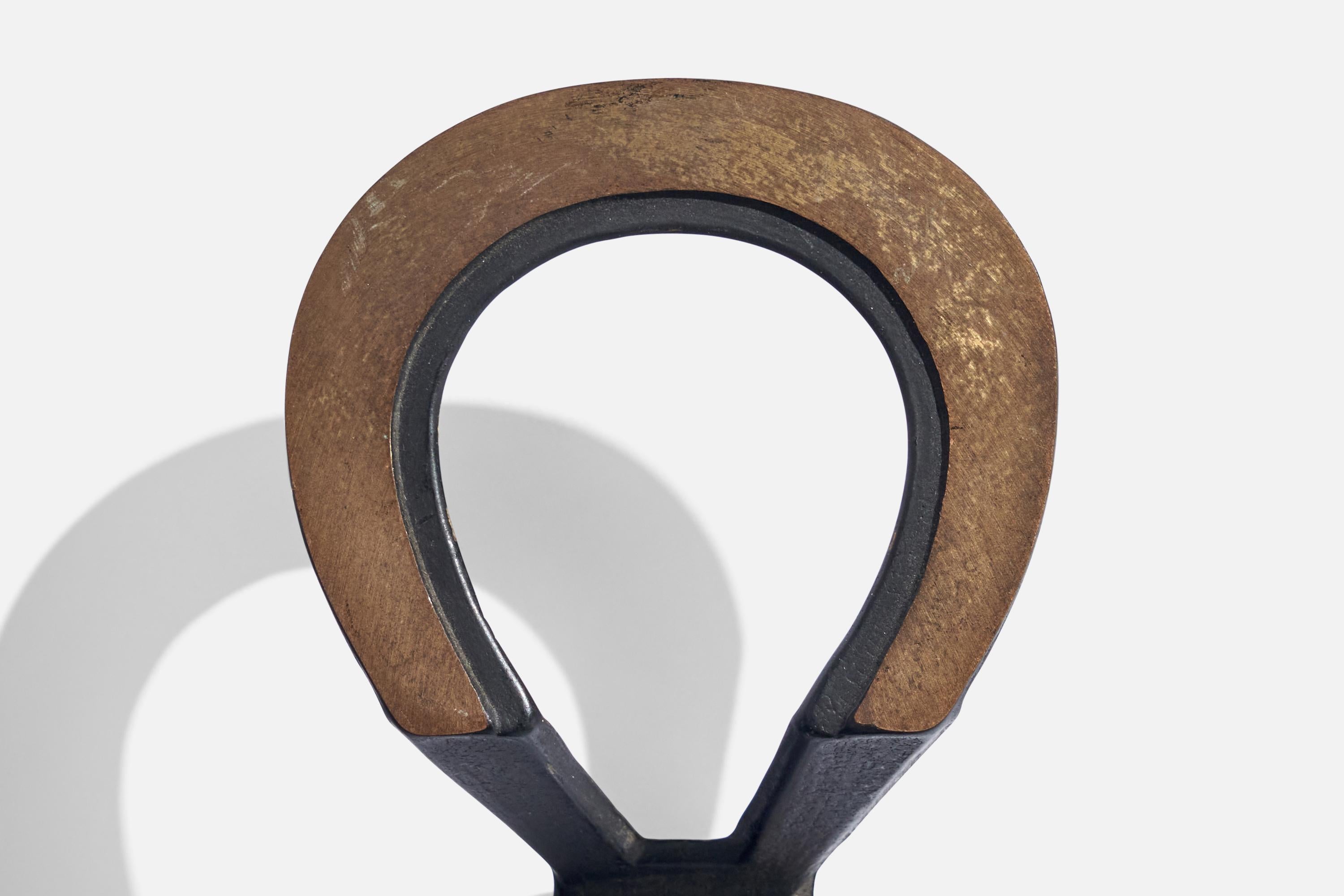Italian Designer, Coat Hangers, Brass, Metal, Italy, 1930s For Sale 3