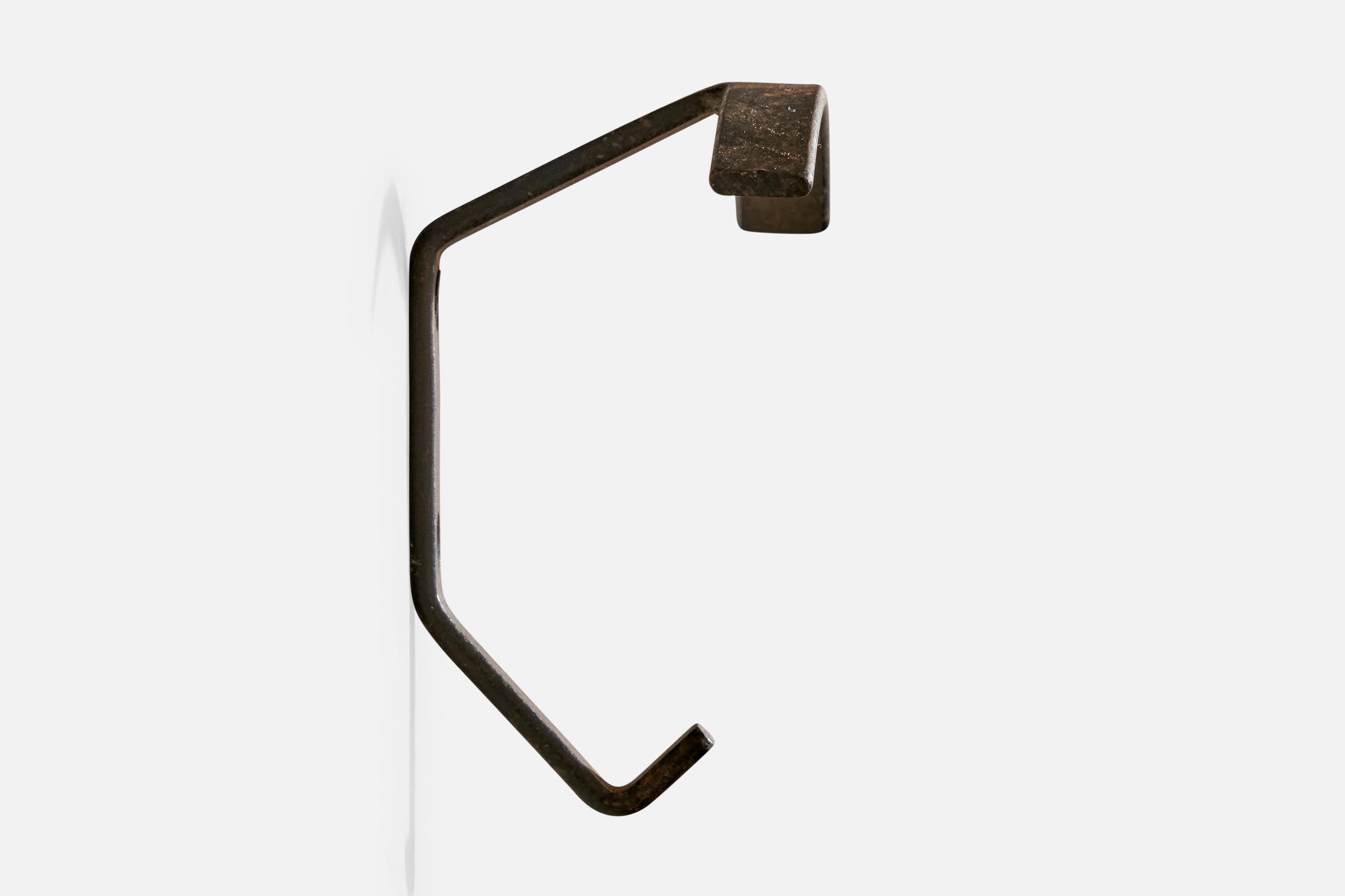 Fer Porte-manteaux italien, fer, Italie, années 1940 en vente