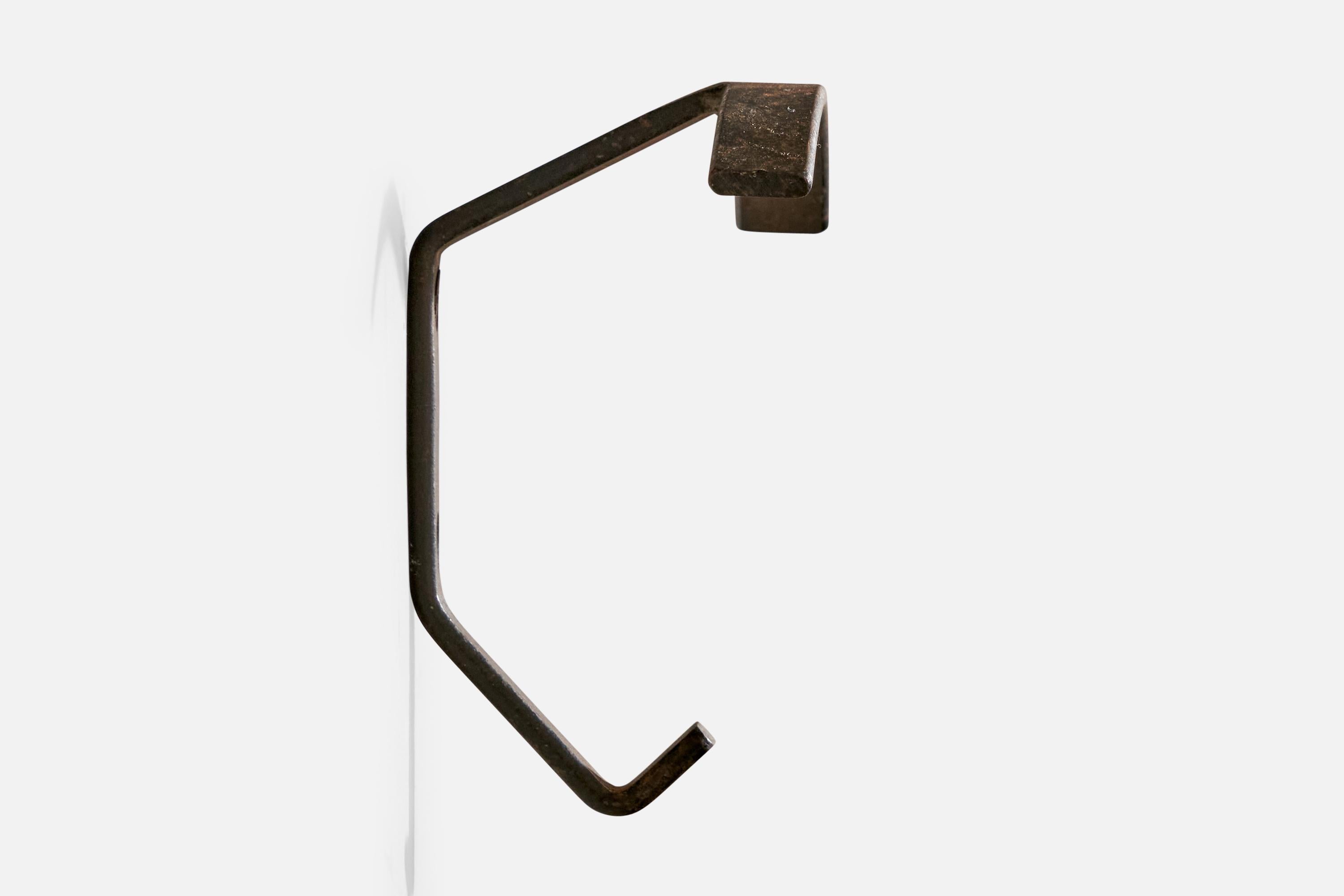 Italian Designer, Coat Hangers, Iron, Italy, 1940s For Sale 1