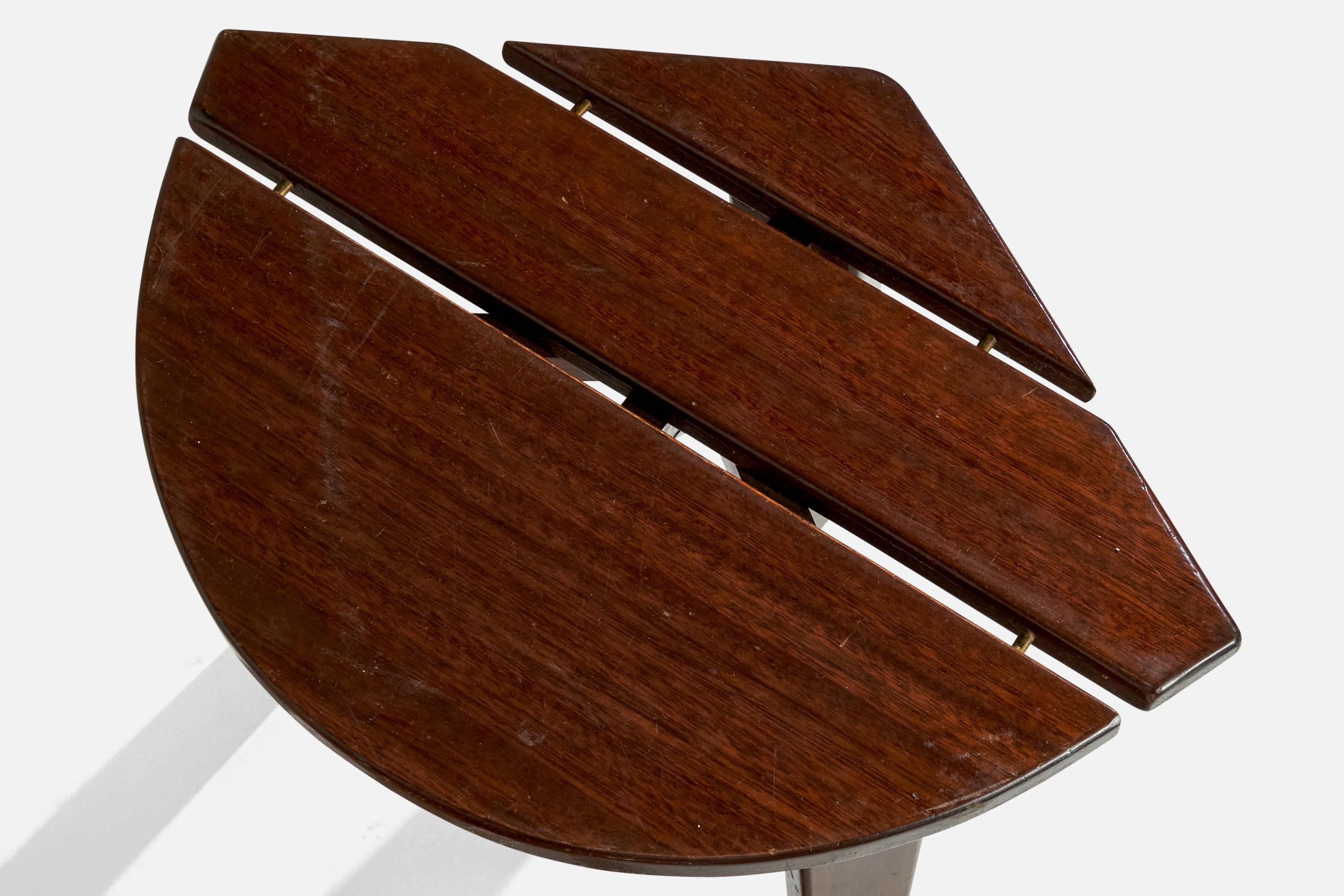Mid-Century moderno Tavolino di design italiano, Teak, Italia, anni '70 in vendita