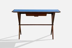 Italian Designer, Console Table, Wood, Formica, Italy, 1950s