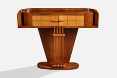 Italian Designer, Console Table, Wood, Italy, 1930s