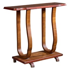 Italian Designer, Console Table, Wood, Italy, 1930s