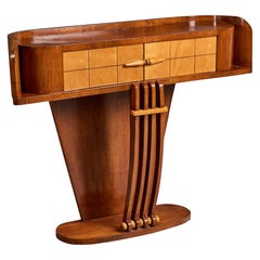 Italian Designer, Console Table, Wood, Italy, 1930s