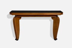 Italian Designer, Console Table, Wood, Italy, 1940s
