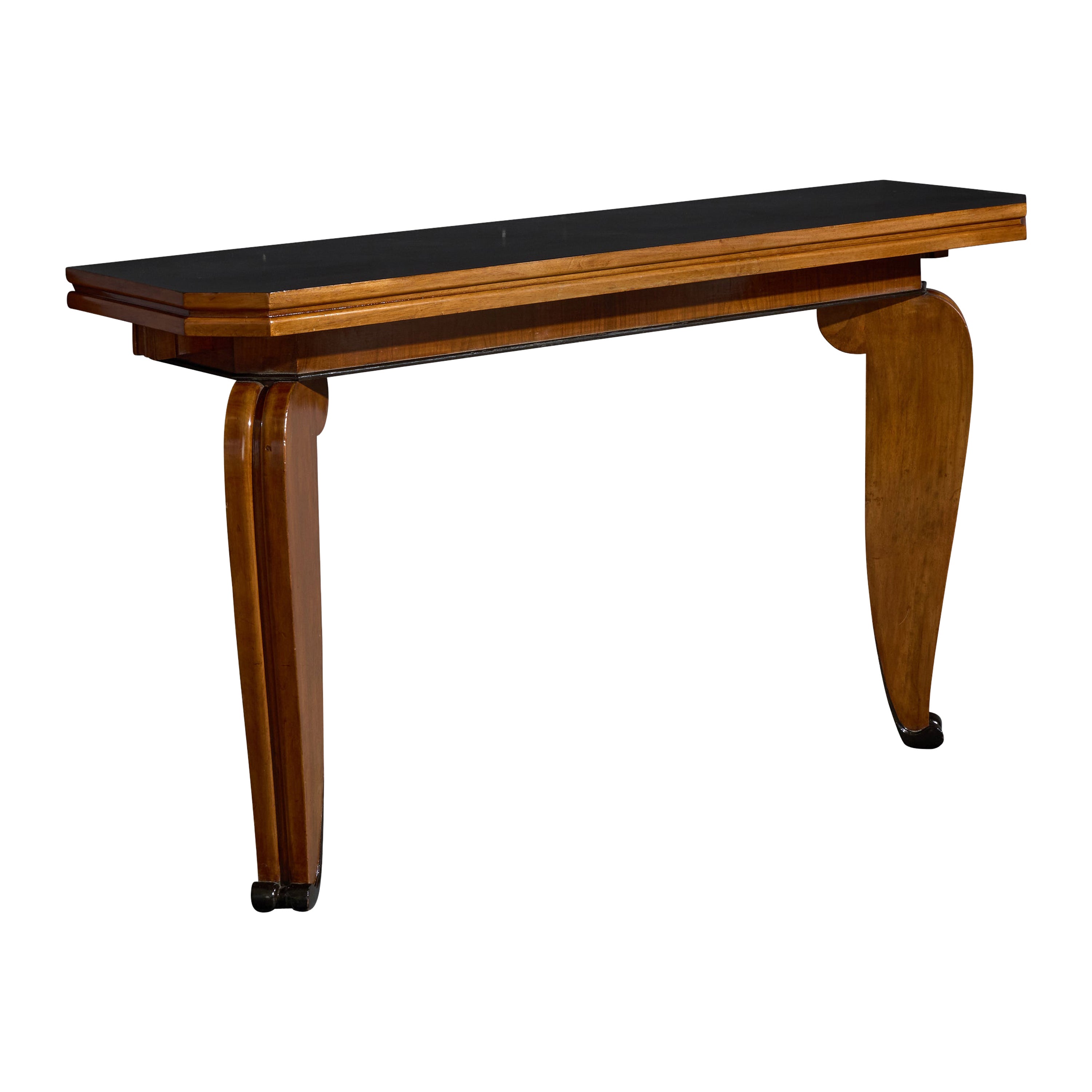 Italian Designer, Console Table, Wood, Italy, 1940s