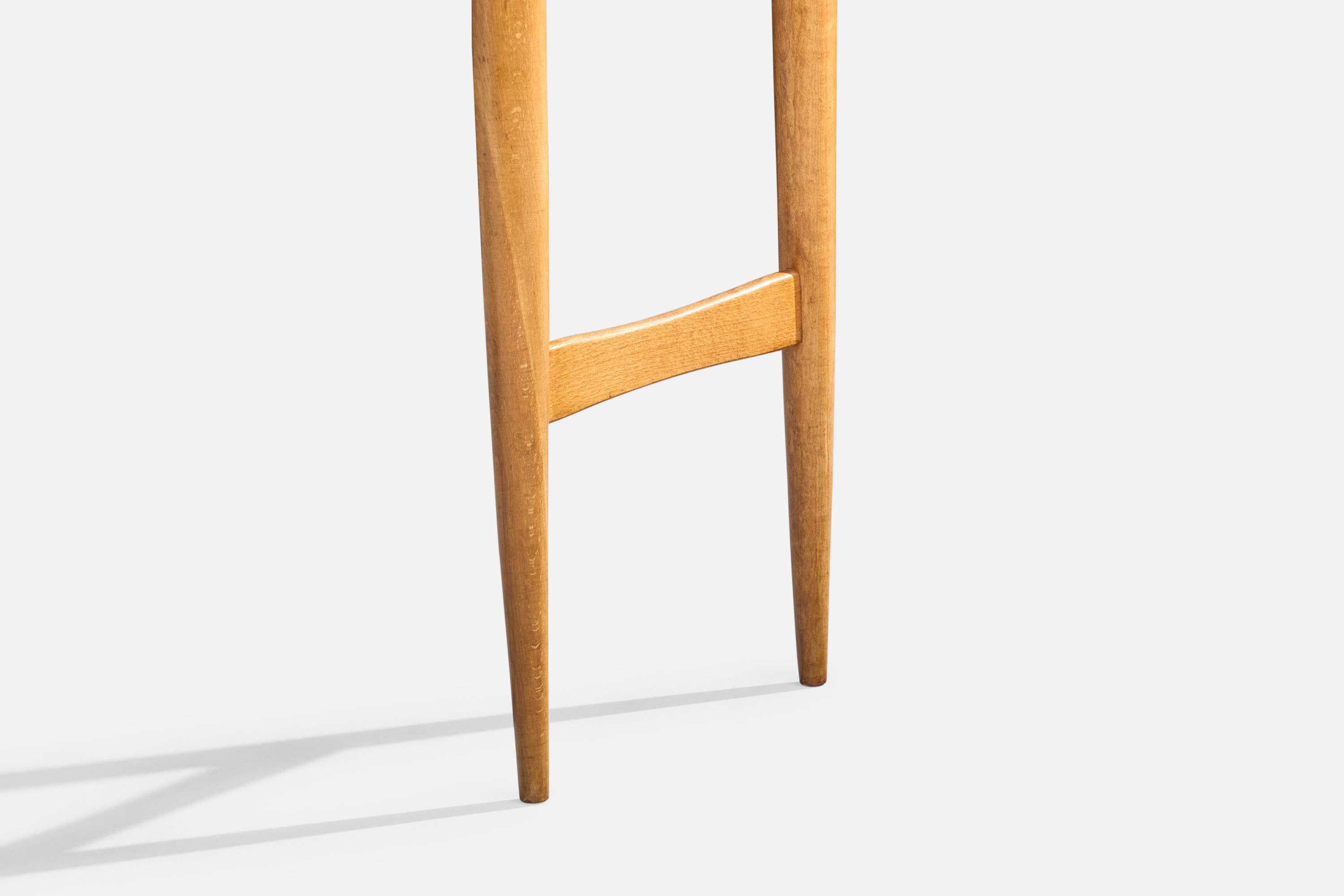 Diseñador italiano, Mesa consola, Madera, Italia, Años 1950 en Bueno estado para la venta en High Point, NC