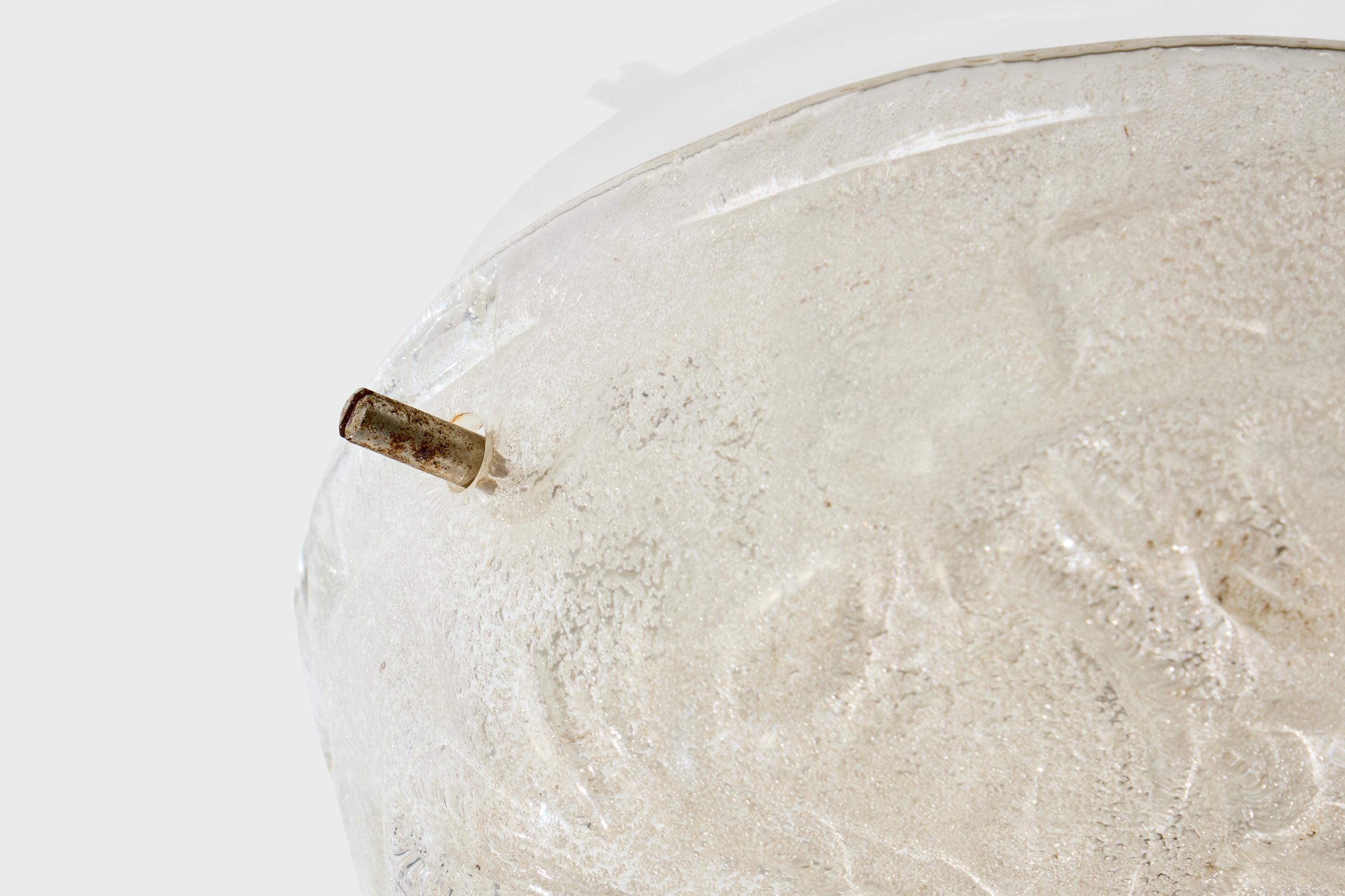 Milieu du XXe siècle Design/One, affleurant, verre, métal, Italie, années 1950 en vente