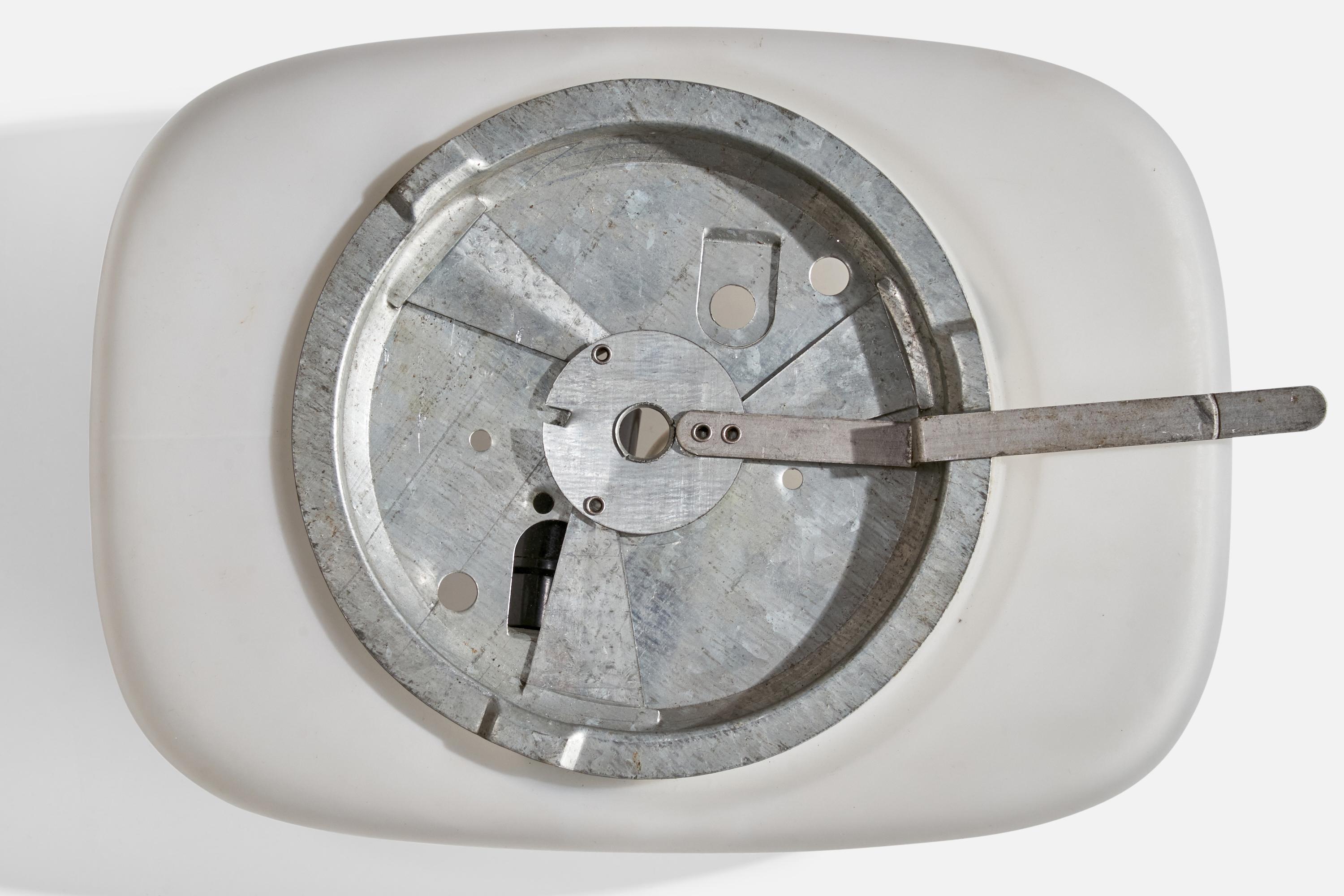 Métal Design/One, affleurant, verre, métal, Italie, années 1960 en vente