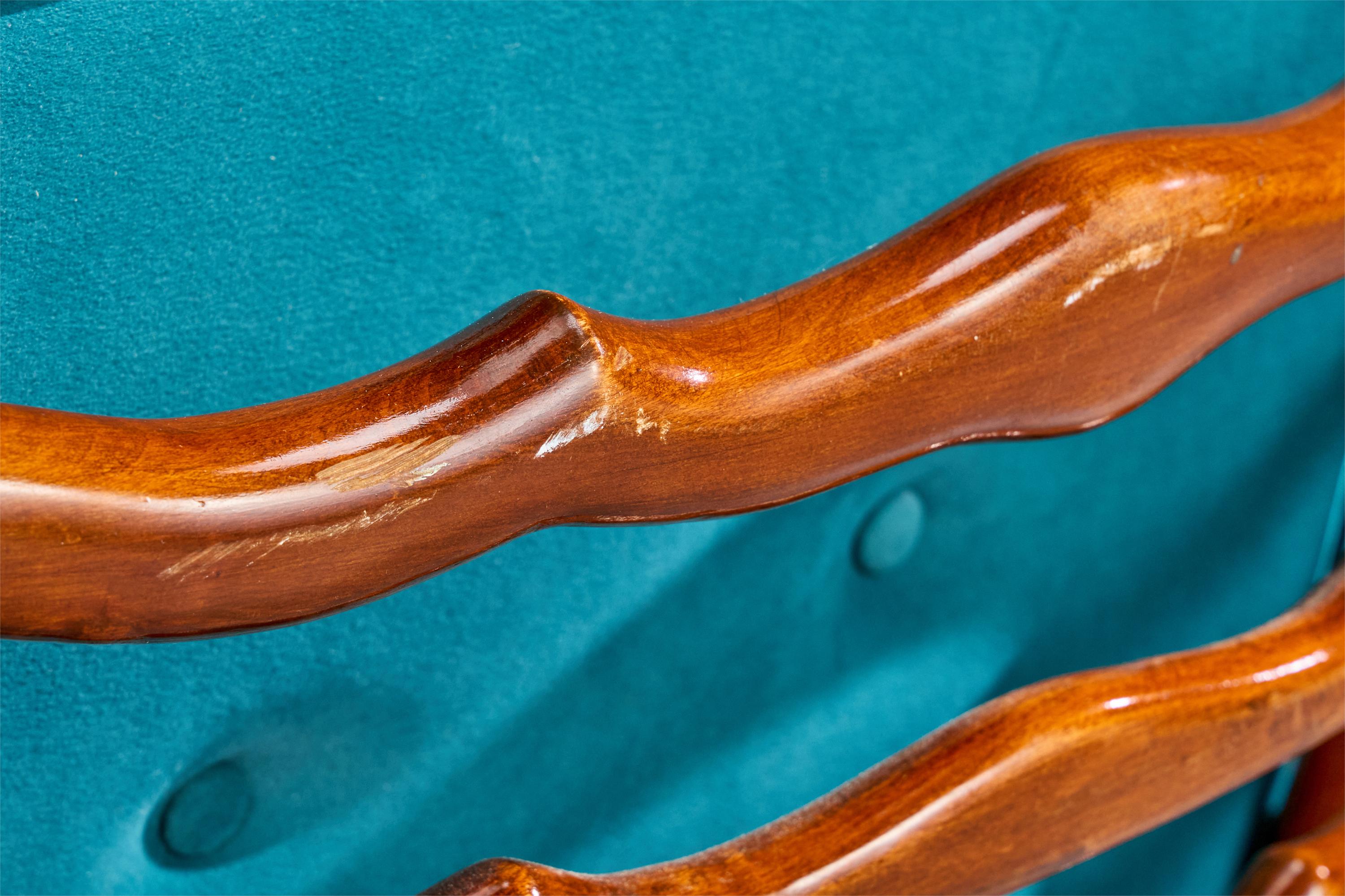 Mid-Century Modern Design/One, chaises longues, Wood, Fabrice, Italie, années 1940 en vente